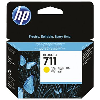 Ink Jet HP. no.711 CZ132AE original žuti