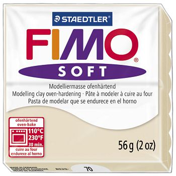 Masa za modeliranje   57g Fimo Soft Staedtler 8020-70 sahara