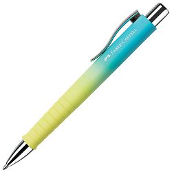 Olovka kemijska gumirana Poly Ball XB Faber Castell 241109 plavo-žuta