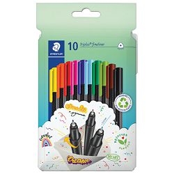 Flomaster fineliner 0,3 mm pk10 reciklirani Triplus Staedtler 334 C10