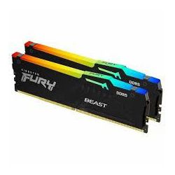 MEM DDR5 16GB(2x8) 6000MHz KIN FURY Beast RGB XMP KF560C40BBAK2-16