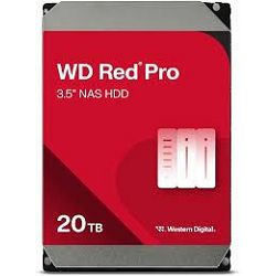 HDD Interni WD Red™ PRO NAS 20TB 3,5" SATA WD201KFGX