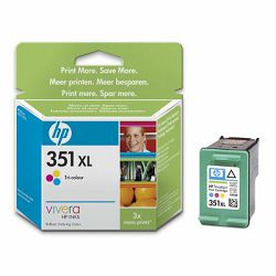 CB338EE HP tinta, No.351XL, trobojna