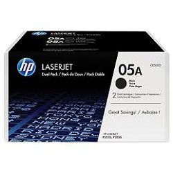 CE505D HP toner, No.05A, 2x2300 str, crna